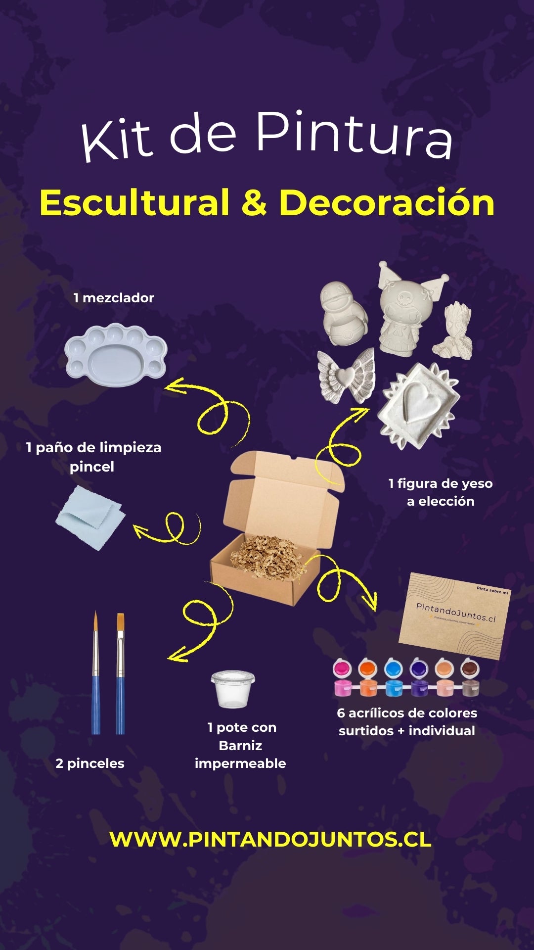 Kit de Pintura "Escultura y Decoración" | Edición Stitch (Experimento 626)