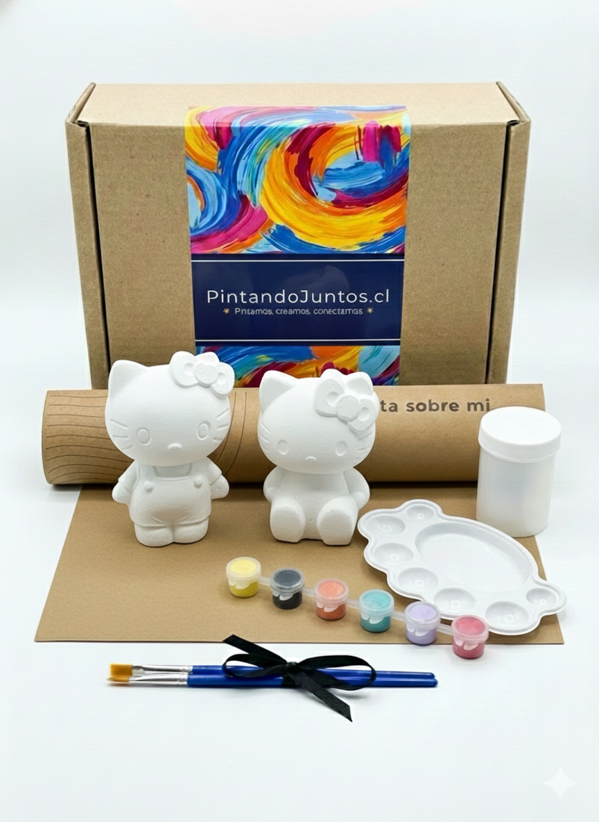 Kit de Pintura "Escultura y Decoración" | Edición Sanrio Lovers (Hello Kitty Collection)