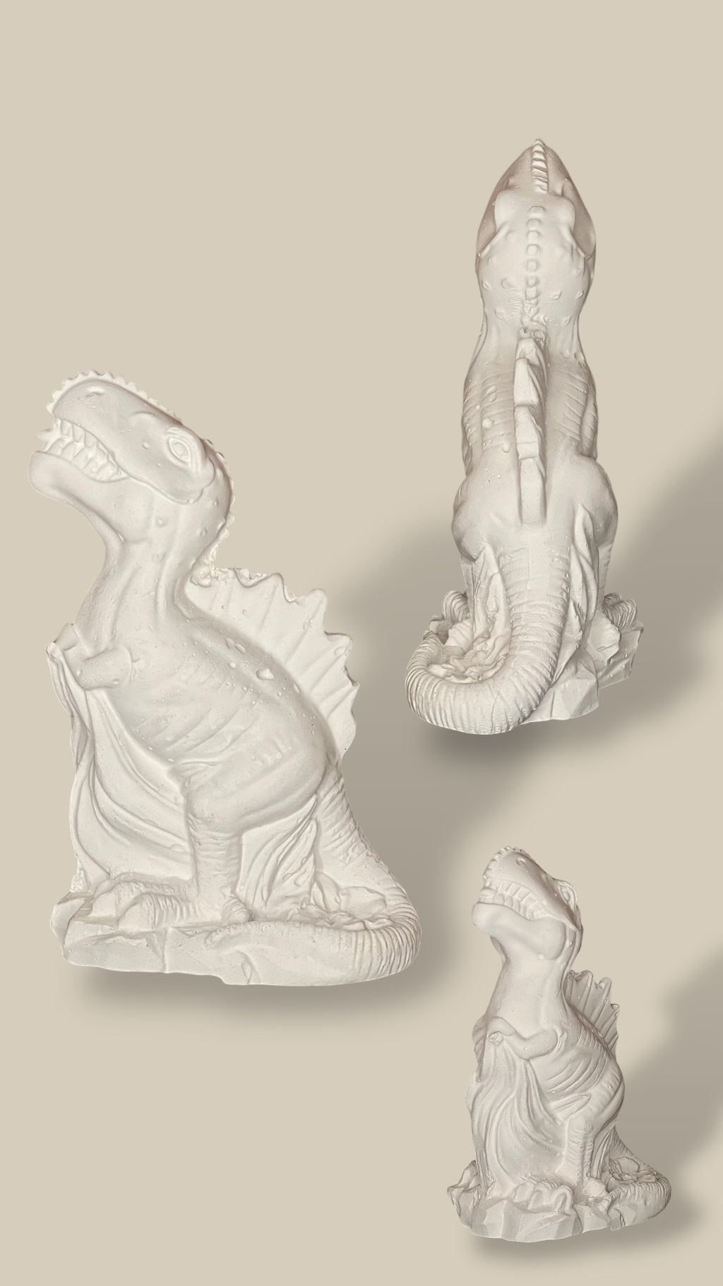 Kit de Pintura "Escultura y Decoración" | Aventura Jurásica Duo Dinosaurios