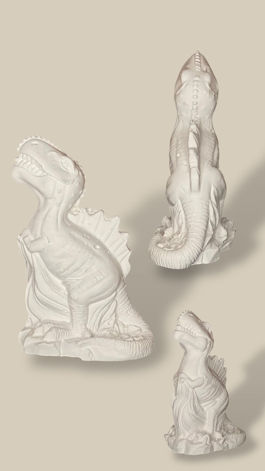 Kit de Pintura "Escultura y Decoración" | Aventura Jurásica Duo Dinosaurios