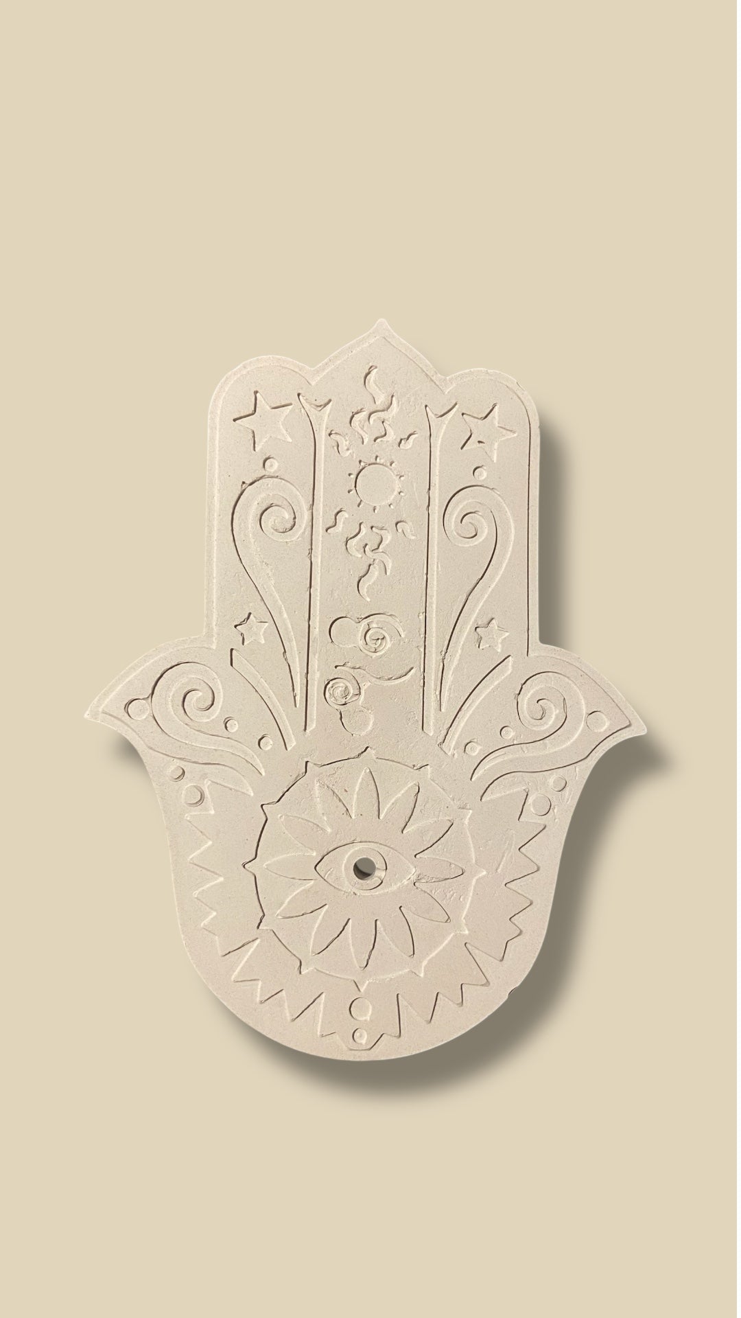 Kit de Pintura "Escultura y Decoración" | Edición Hamsa (Mano de Fatima)